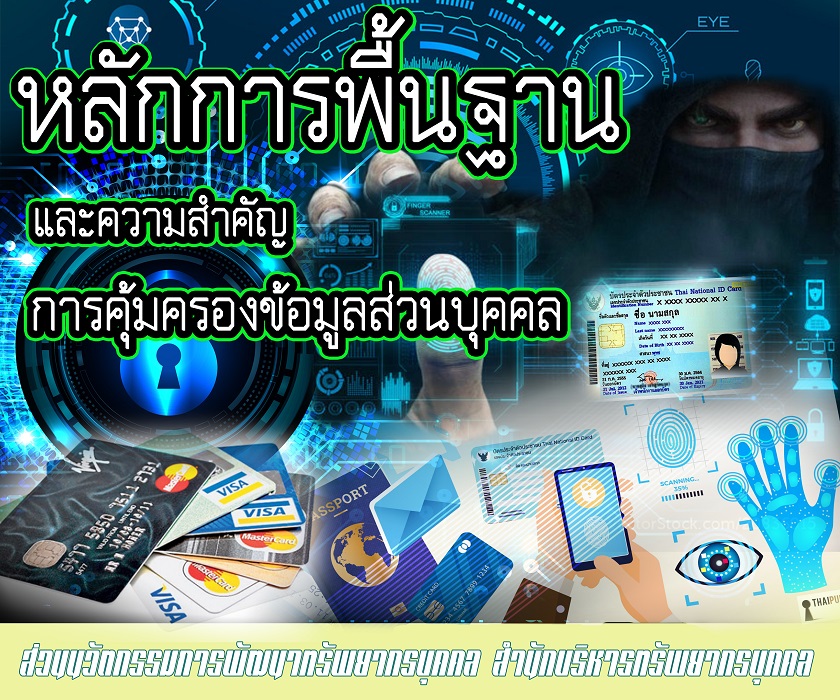 หลักการพื้นฐานและความสำคัญการคุ้มครองข้อมูลส่วนบุคคล EX004